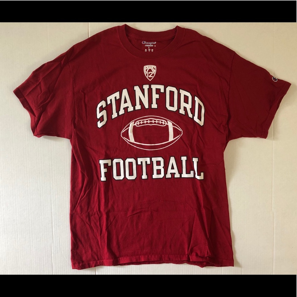 Stanford Football Men’s L T-shirt NEW